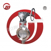 Stainless steel hard seal eccentric butterfly valve D373W D373H