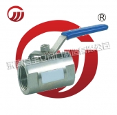 One piece internal thread ball valve Q11F