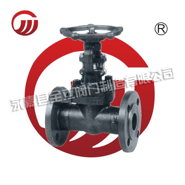 Forged steel A105 straight flange gate valve Z41H