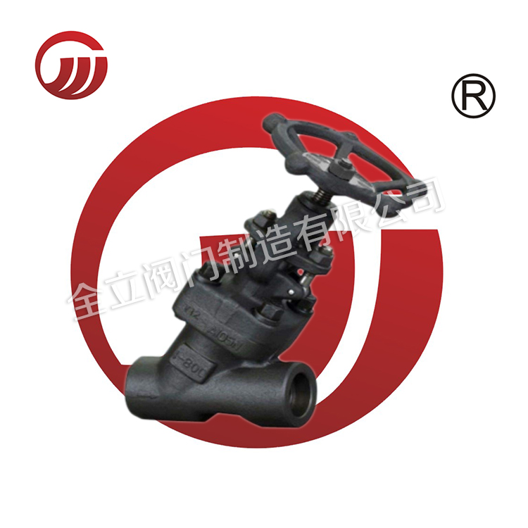 Forged steel Y type globe valve